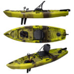 10ft FIN Pedal Drive Fishing Kayak - Ultra-Light 68lbs