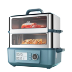 2000W High Power Commercial Electric Steamer with Dual-Energy Steam Tech