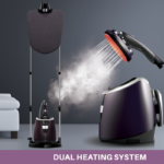 Professional Dual Heating Garment Steamer & Iron System | Touch Screen Control