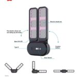 UV-LED Mosquito Killer Lamp| 15m² Coverage | Adjustable Electric Shock Net
