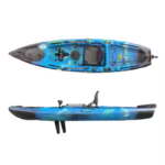 Ultimate Pedal Fishing Kayak - 12ft with Flap System & Fish Detector
