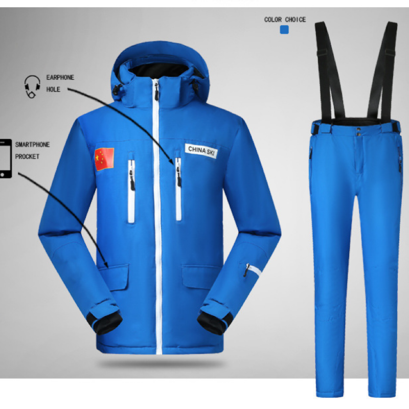 Premium Adult Ski Suit – Waterproof, Breathable & Insulated for Extreme Cold (–5°C)