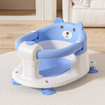 Baby Bath Support Seat(6–18M) Spine Protection,Drainage Design
