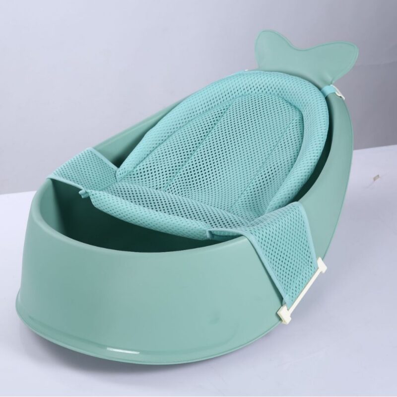 Whale Design Baby Bathtub for 0–6 Years | Anti-Slip Infant Bath