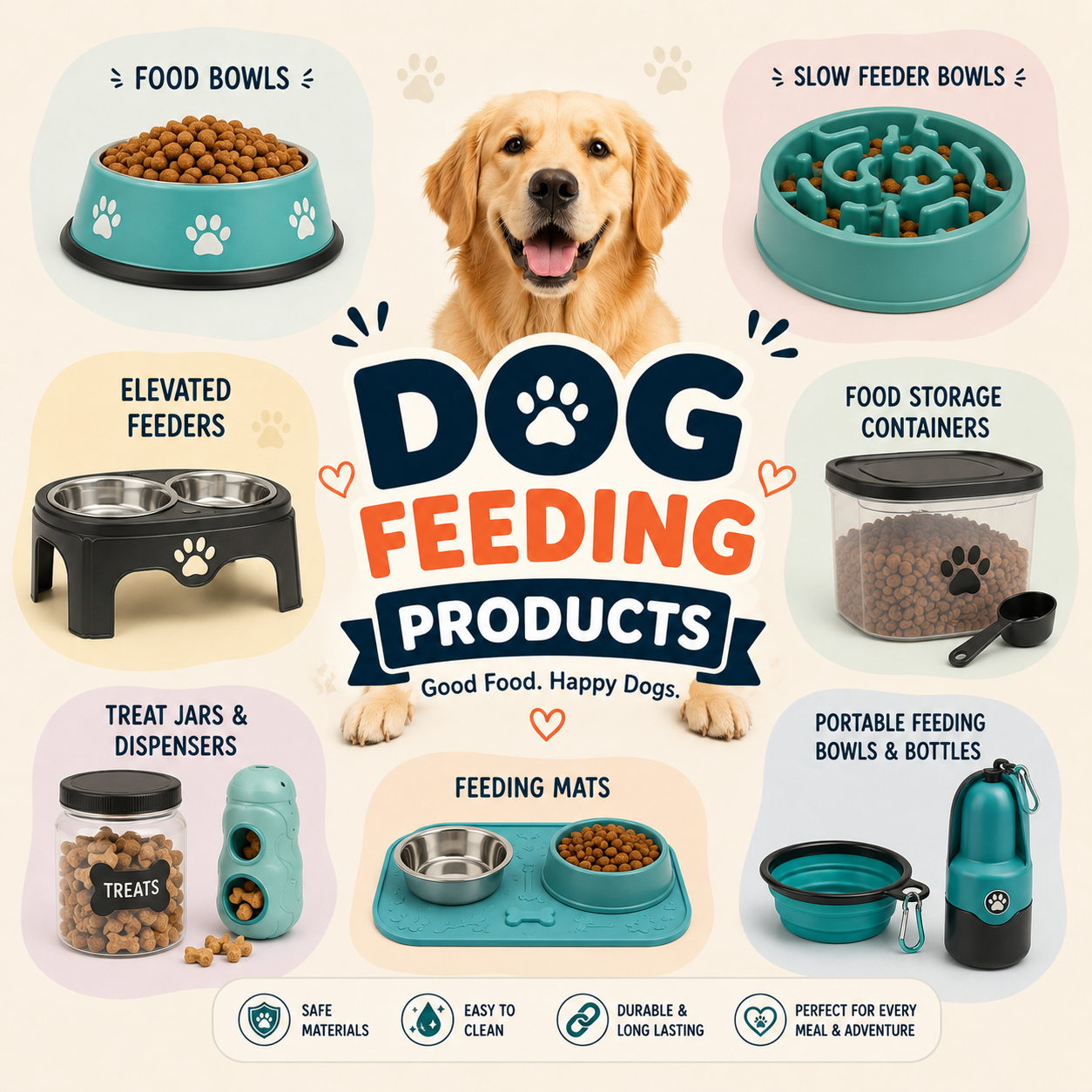 Dog Feeding Bowls